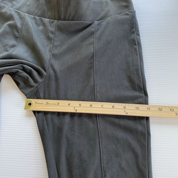 Seven7 Women's Large Pull On, Ankle Leggings, Charcoal Gray, Stretch, Soft Fill - Picture 8 of 13